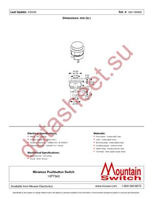 10PT563 datasheet  